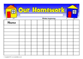 Homework Records And Record Keeping Sparklebox