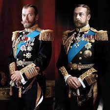 George and nicky's mothers, alexandra and dagmar, were sisters, which explains why they looked so alike. Almost Twins The Resemblance Between Tsar Nicholas Ii Of Russia And His Cousin George V King Of The United Kingdom Is Tsar Nicholas Tsar Nicholas Ii Romanov