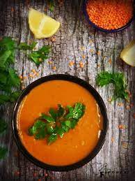 شوربة العدس الاحمر بالبطاطس والجزر recipe moroccan soup cooking cooking recipes