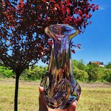 Vintage Murano Glass Vase From 70s