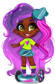 Cutie Kali Absolute Hairdorables Wiki Fandom Little Girl Cartoon Cute Art Kids Art Projects
