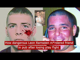How dangerous Leon Ramsden brutally m*rdered friend in pub after losing  play f!ght #crime