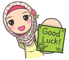 7 Best Chat stuckers images | islamic cartoon, hijab cartoon, cute ...