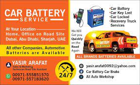 Phone our perth mobile battery delivery service for quick delivery of a new car battery replacement. Car Battery Change Service 24 7 Uae Change Your Car Battery At Your Location Home Office On The Road Free Delivery Free Installation Diagnostic Checkup Free Road Side Assistance Warranty Replacement Upto 18
