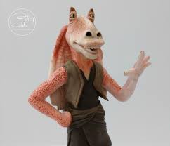 Jar Jar Binks Star Wars Cake Book Themes Animal Cake