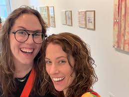 What a lovely evening the opening reception of “A Capitalist Plaid” was!  I've been reflecting