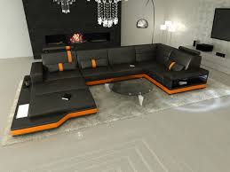 Luxus Design Sectional Sofa Messana Illuminated 349900