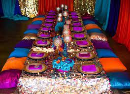 We have a large inventory of moroccan party decorations, arabian nights, and indian wedding decorations, allowing us to tackle any size events from a simple get. Arabian Nights Birthday Party Kara S Party Ideas Arabian Nights Party Aladdin Birthday Party Arabian Party