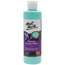 Lagerinformationen · lieferzeit · angebote ansehen Mont Marte Acrylic Pouring Paint 240ml Bottle Turquoise