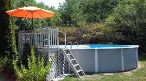 This pool deck design will require more planning. How Much Does An Above Ground Pool Cost To Build