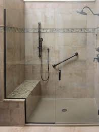 Simple Walk In Shower With Seat And Grab Bar For Elderly Bar Elderly Grab Sea Bar Elderly Elderlybar In 2020 Accessible Shower Walk In Shower Shower Grab Bar