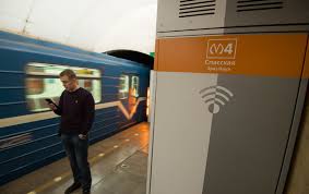 Sankt Peterburg Na Odnoj Iz Linij Metro Sankt Peterburga Zapustili Besplatnyj Wi Fi Bezformata