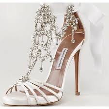 Strictlyweddings On Instagram Go Glitz And Glam With These Fabulous Tabithasimmons Heels For Your W White Wedding Shoes Wedding Shoes Bride Homecoming Shoes