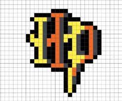 Symbole Harry Potter Harry Potter Symbol Pixel Art Harry Potter Pixel Art Modele Pixel Art