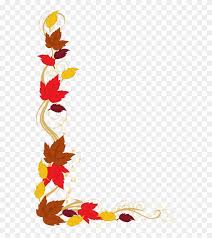Abstract textile texture fall leaves horizontal vector. Clip Art Of An Autumn Leaf Border Thanksgiving Clip Art Borders Hd Png Download 640x859 146621 Pngfind