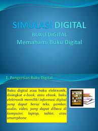 Nah, salah satu format yang lumrah dan umum digunakan adalah buku digital (ebook) berformat epub. Sdk Buku Digital