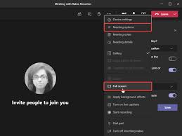 Make links to any teams elements open directly in the teams desktop app. Microsoft Teams New Meetings Experience Adds Full Screen Support And Meeting Options Onmsft Com