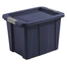 This storage tote bin features polypropylene construction. Steriliteblue Storage Tote 23 In X 17 1 4 In X 16 5 8 In H 1 Pk Dailymail