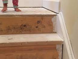 The staircase landing refers to the space at the top or at the bottom of the stairs. Baseboards Transition Down The Stairs