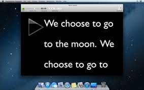 10.000 characters) prompter width narrow wide max: Presentation Prompter