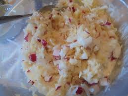 Rettichsalat Von Ichkochleckeressen Chefkoch Rezept Rettichsalat Rettich Salat