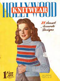 Higher quality fabric, better prices, & flat rate speedy shipping! Hollywood Knitting Book No 2 Circa 1940s Subversive Femme