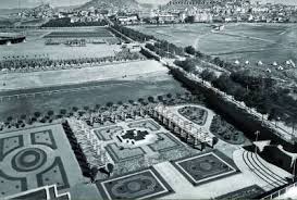 Atis Poligonu Bahcesi Ankara 1938 Seyahat Fotograf Ankara