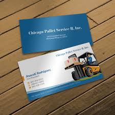 Today, chicago is one of the most deadly places in america. Elegant Playful Business Business Card Design For Chicago Pallet Service Ii Inc By Dezero Design 10549264