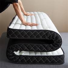 Quilted electric mattress pad collection. Vescovo Foam Latex Hard Bed Topper Twin Queen Tatami Floor Memory Foam Mattress Topper 180 200 Mattress Pad Mattress Toppers Aliexpress