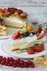 Obsttorte Mit Joghurtcreme Wie Vom Konditor Joghurtcreme Obsttorte Susse Brotchen