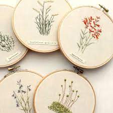 Simple Yet Delicate Natural Flower Embroidery French Knot Embroidery French Knots French Knot Stitch