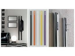 Asta Appendiabiti Da Muro Con Gancio A Scomparsa Idfdesign