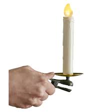 The Remote Control Christmas Tree Candles Hammacher Schlemmer