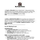 Students Practice Descriptive Writing About A Dream House Included Are Directions For A Picture Collage Desc Descriptive Writing Essay Questions Descriptive