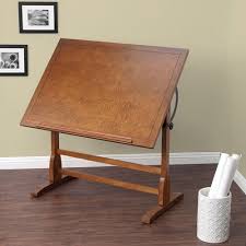 Studio Designs Art Drafting Desk 42 Inch Artist Drawing Table Adjustable Wooden Studiodesigns Wood Drafting Table Vintage Drafting Table Drafting Table