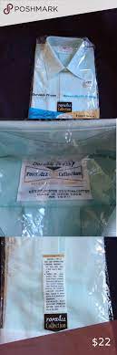 Mint Vintage 50s Mens Shirt Woolworth Unwrapped Mens Shirts Personalized Buttons Pima Cotton