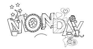 Print this coloring page (it'll print full page) similar coloring pages. Coloring Page For Monday Coloring Pages Color Color Me
