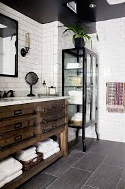 Black And White Farmhouse Bathroom Ideas Different Floor Love Everything Else With Images Farmhouse Bathroom Decor Beautiful Bathroom Vanity Bathrooms Remodel