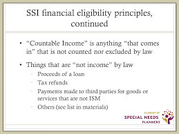 Presents Supplemental Security Income Ssi Overview With