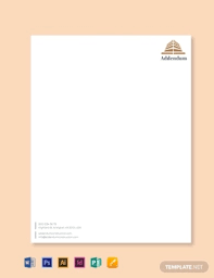 Find your logo in your you can change the color and size of these also. Free Letterhead Template 30 Free Word Pdf Format Download Free Premium Templates