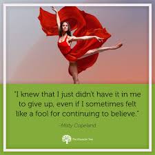  Misty Copeland Quote Positive Character Traits Word Work Activities Character Education