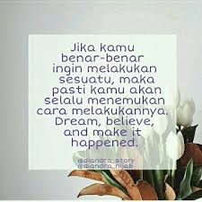 Diandra story, quote, quotes, quote of the day, bahasa indonesia, kata kata  mutiara, kata bijaksana, kata motivasi, kata s… | Kata-kata mutiara,  Kata-kata, Motivasi