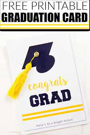 So whether it's your niece or your daughter, a distant relative, or your neighbor, i hope these print at home 2020 graduation cards will help you celebrate the class of 2020! Free Printable Graduation Card With Tassel For Any Level Graduation