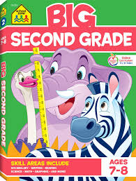 A printable reading comprehension worksheet with questions and answers for the seventh grade. School Zone Big Second Grade Workbook Ages 7 To 8 2nd Grade Word Problems Reading Comprehension Phonics Math Science And More School Zone Big Workbook Series School Zone Joan Hoffman