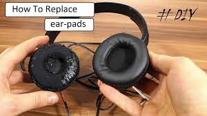 How To Easy Remove Replace Ear Pads On Most Headphones Diy Youtube