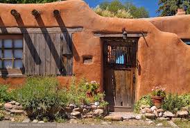 Santa Fe Adobe Adobe House Home Door Design Santa Fe