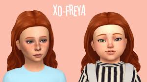 Snowy escape is required for this custom content. Grimcookies Leta Hair Conversion Sims 4 Children Sims Hair Sims 4 Toddler