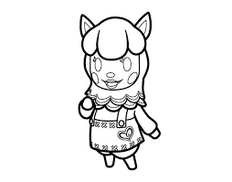 Animal Crossing Coloring Pages 2 Animal Crossing Fan Art Animal Crossing Animal Coloring Pages