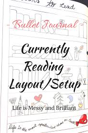Currently Reading Books To Read Bullet Journal Layout And Setup Bullet Journal Layout Bullet Journal Bullet Journal Key