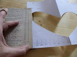 Drucke diese herz ausmalbilder kostenlos aus. Herz Aus Einem Buch Gefaltet Handmade Kultur